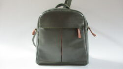 sac à dos kaki-marron