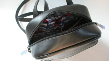 sac à dos noir-argent – Image 2