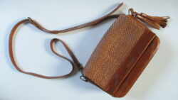 sac à main cuir tressé/cuir